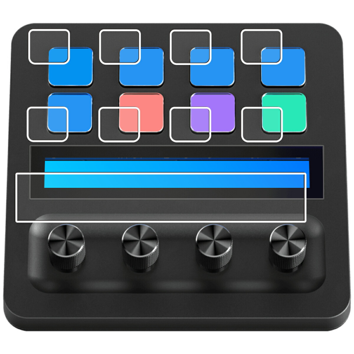 楽天市場】ELGATO Stream Deck + キー 用 防指紋 クリア タイプ