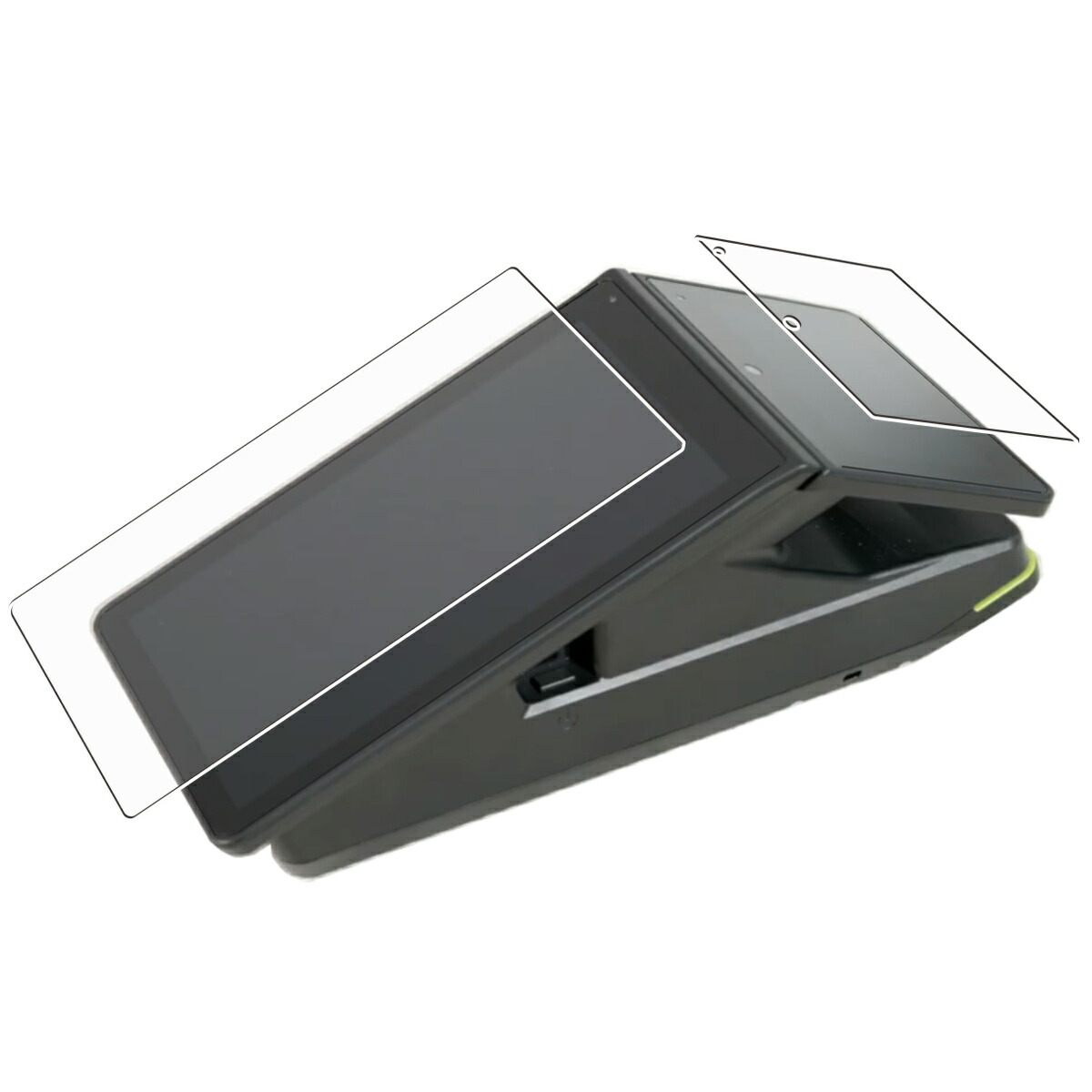 [2枚組] stera terminal 用 AR/マット ハイブリッド 高機能 反射低減 保護フィルム ★ 三井住友カード ステラ ターミナル |  モバイルマスター