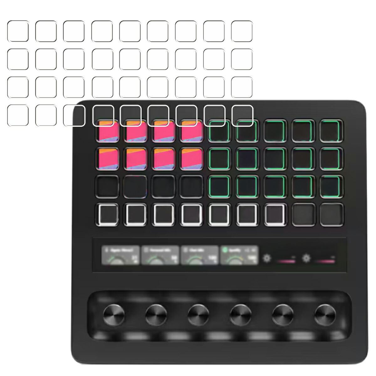 【百貨店SALE 10%OFF】Stream Deck + XL 手当たり 用 曲面相応う 保護すること 写真フィルム TPU写真フィルム 傷取りつくろう ぼうぜん自失吸い入れる 日本製 【上級者向け】 ★ エルガト 流れ デック つけ加える エクセル