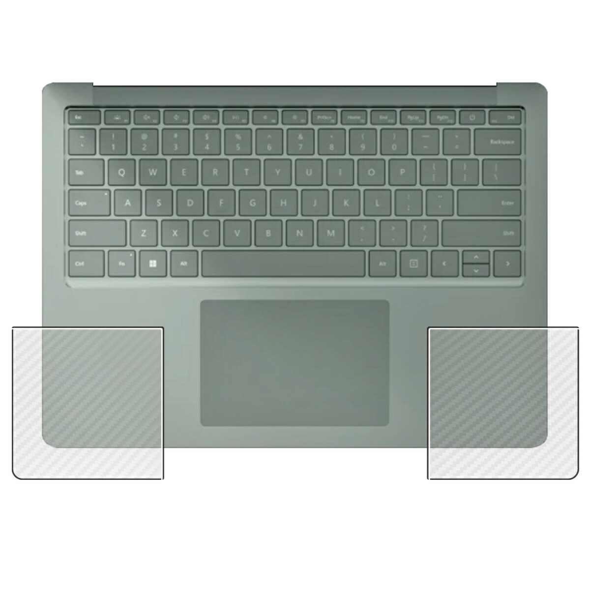 Microsoft Surface Laptop ラップトップ 用 フィルム カーボン調 
