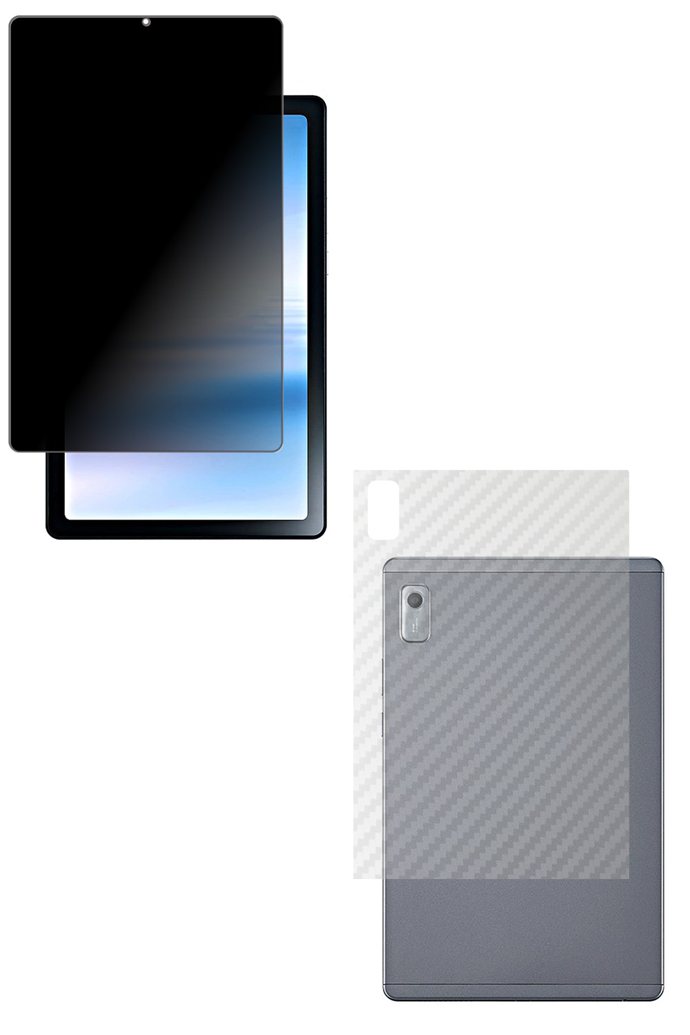 【百貨店SALE 10%OFF】【2枚組(画面+うしろ側)】NEC LAVIE Tab T9 T0975/GAS TAB09/H01 TAB09/H02 2023年6月ひな形 用 [8] 4way のぞき見押しとどめる 非公開保護すること 液晶 保護すること 写真フィルム ＋ 炭素調 うしろ側 保護すること写真フィルム ★ エヌイーシー ラヴィ 溜め桶