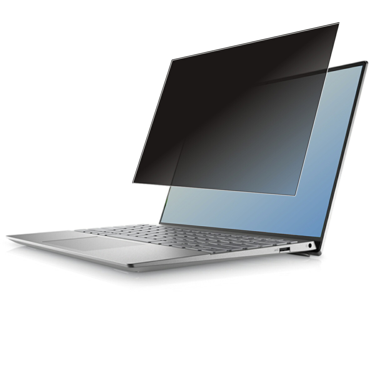 【2枚セット】【着脱式】 Dell Inspiron 13 5320 2022年モデル 用 [N30] 用 2way プライバシー保護 フィルター 着脱タイプ ★
