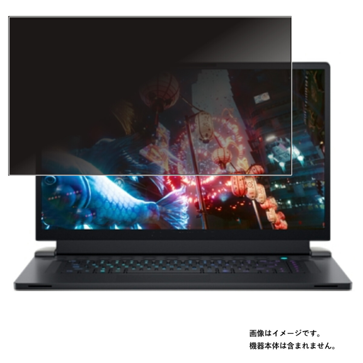 【百貨店SALE 10%OFF】Dell Alienware x17 R2 2022年ひな形 用 [N40] 4way のぞき見押しとどめる 非公開保護すること 画面に貼る 液晶 保護すること 写真フィルム ★ デル 見ず知らず御召しもの
