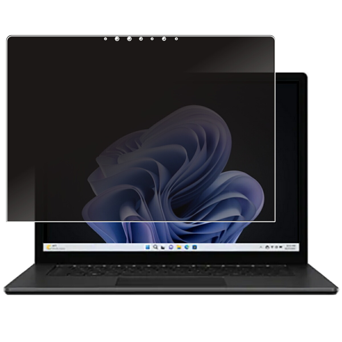【2枚セット】Microsoft Surface Laptop 5 15インチ 用 [400-280] 4way のぞき見防止 プライバシー保護 画面に貼る 液晶 保護 フィルム ★ マイクロソフト サーフェス ラップトップ ファイブ