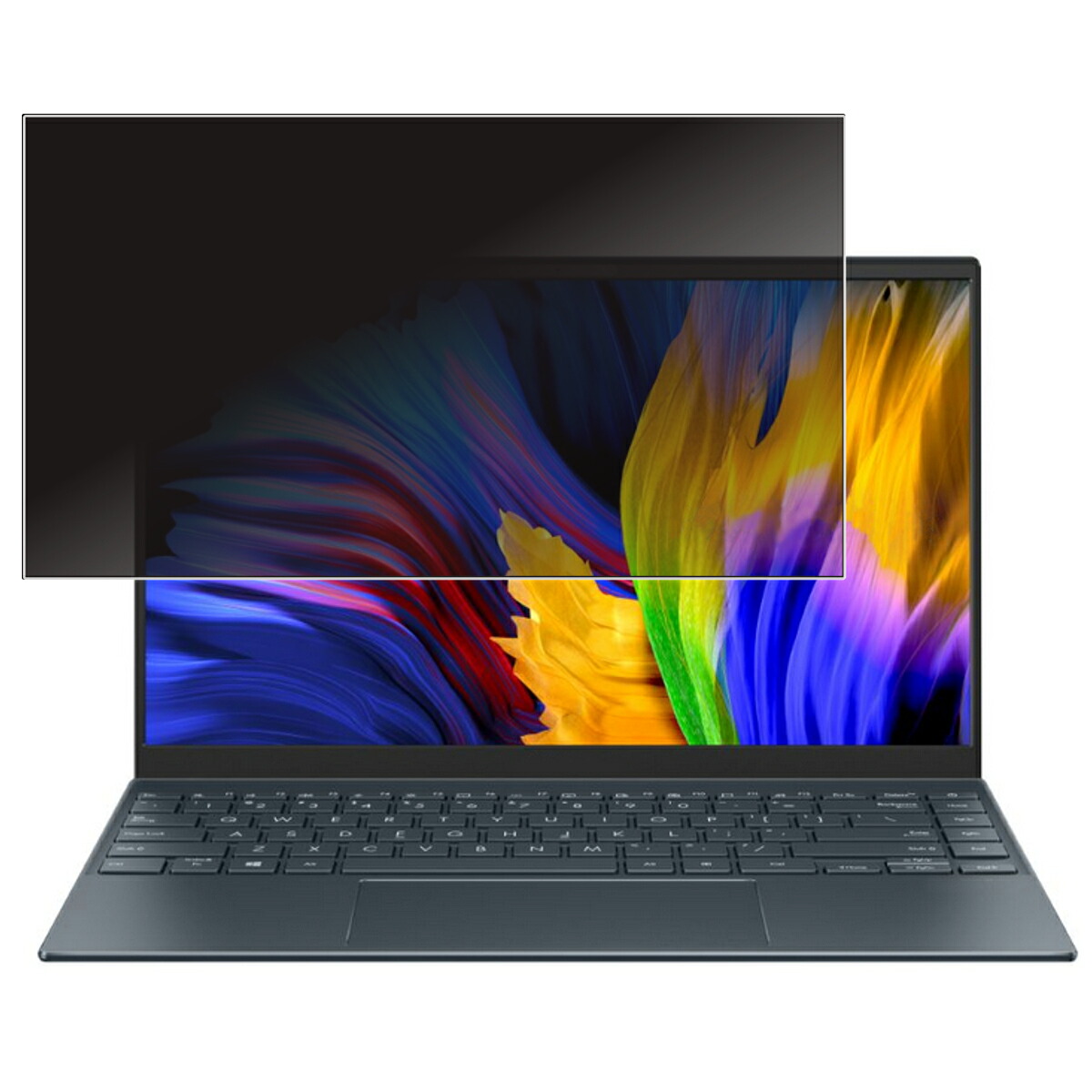 ASUS Zenbook 14 UM425 2022年モデル 用 [N35] 4way のぞき見防止 プライバシー保護 画面に貼る 液晶 保護 フィルム ★ エイスース ゼンブック フォーティーン｜モバイルマスター
