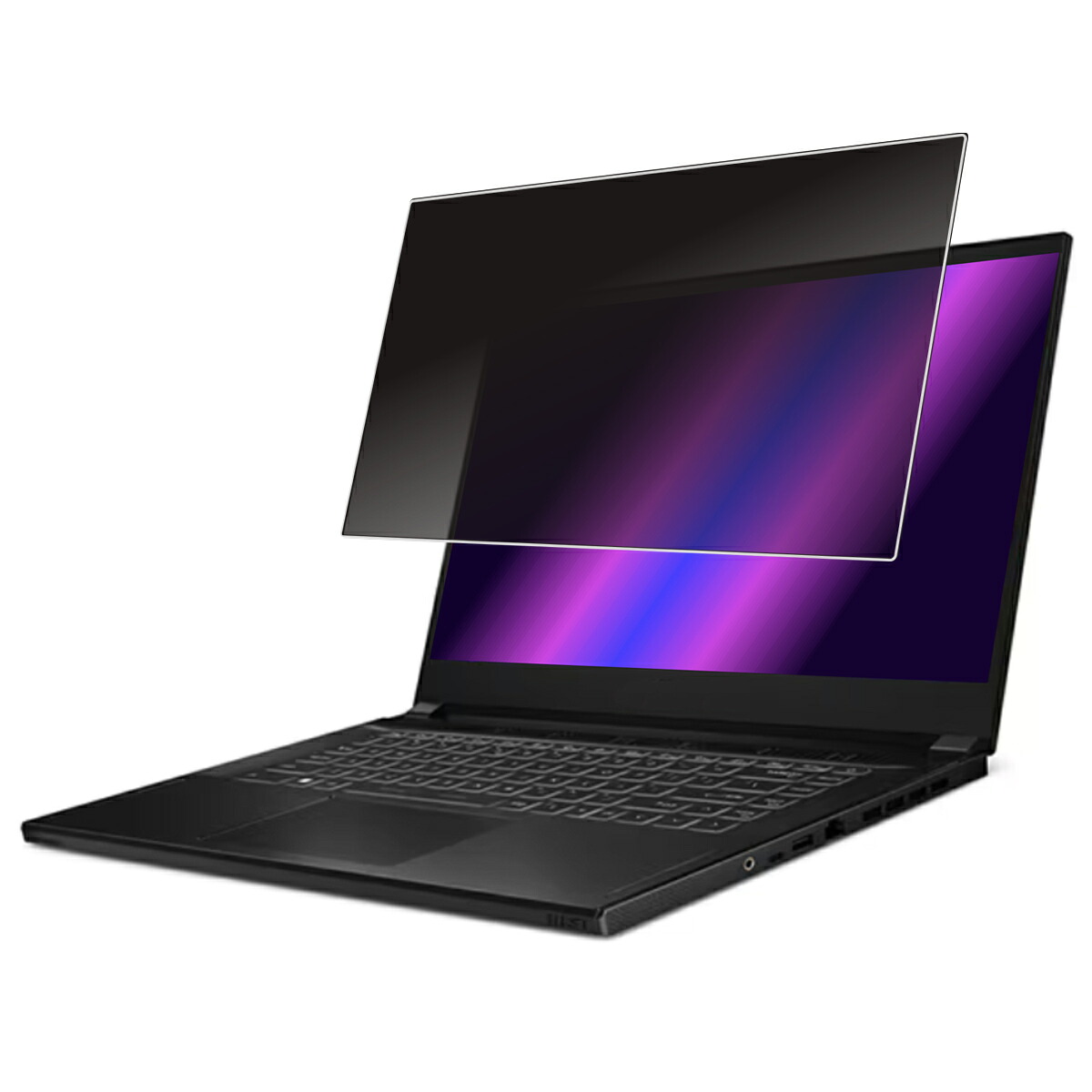 MSI Stealth 15 A13V 2023年モデル 用 [N40] 4way のぞき見防止 プライバシー保護 画面に貼る 液晶 保護 フィルム ★ エムエスアイ ステルス フィフティーン｜モバイルマスター 8,051円