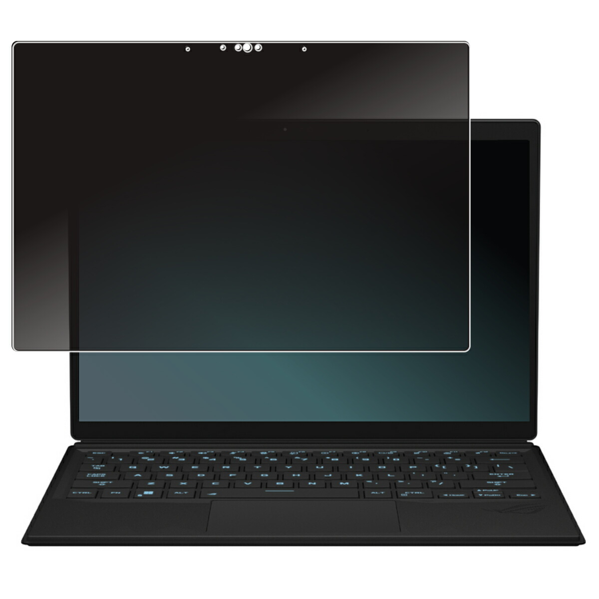 【2枚セット】ASUS ROG Flow Z13 (2023) GZ301 用 [N35] 4way のぞき見防止 プライバシー保護 画面に貼る 液晶 保護 フィルム ★ エイスース アールオージー フロー ゼットサーティーン