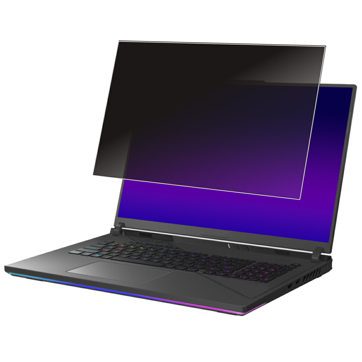 【百貨店SALE 10%OFF】ASUS ROG Strix G18 (2023) G814 用 [400-280] 4way のぞき見押しとどめる 非公開保護すること 画面に貼る 液晶 保護すること 写真フィルム ★ エイスース アール底抜け騒ぎ ストリクス