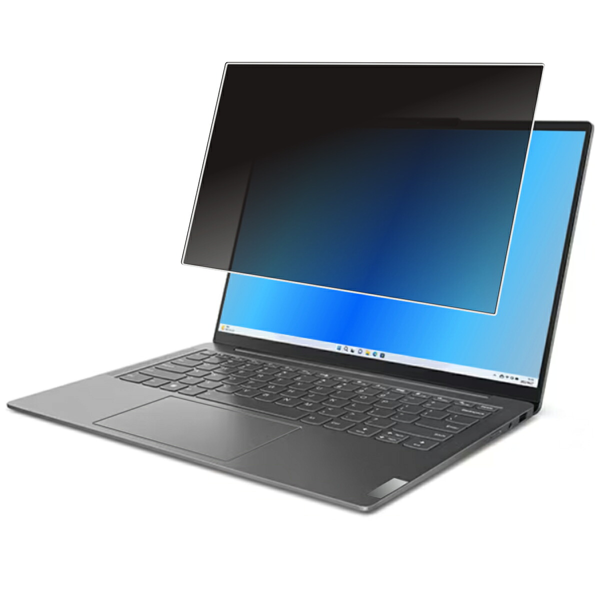 Lenovo Yoga Slim 6i Gen 8 14型 2023年モデル 用 [N35] 4way のぞき見防止 プライバシー保護 画面に貼る 液晶 保護 フィルム ★ レノボ ヨーガ スリム