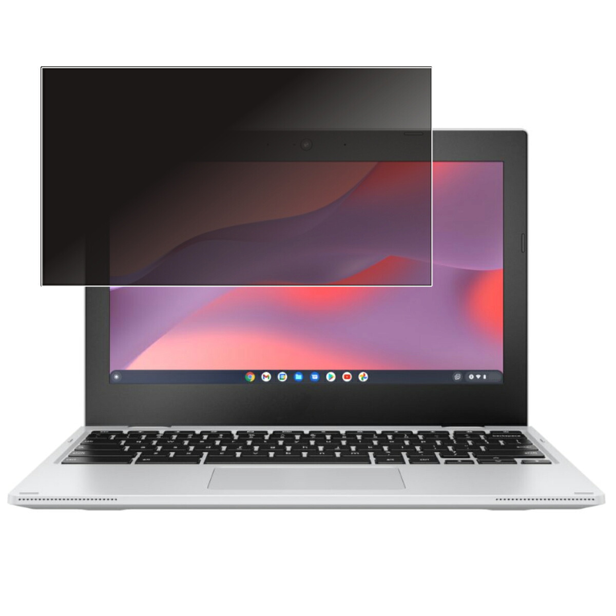 【2枚セット】ASUS Chromebook CX1 CX1102 2023年モデル 用 [10] 4way のぞき見防止 プライバシー保護 画面に貼る 液晶 保護 フィルム ★ エイスース クロームブック