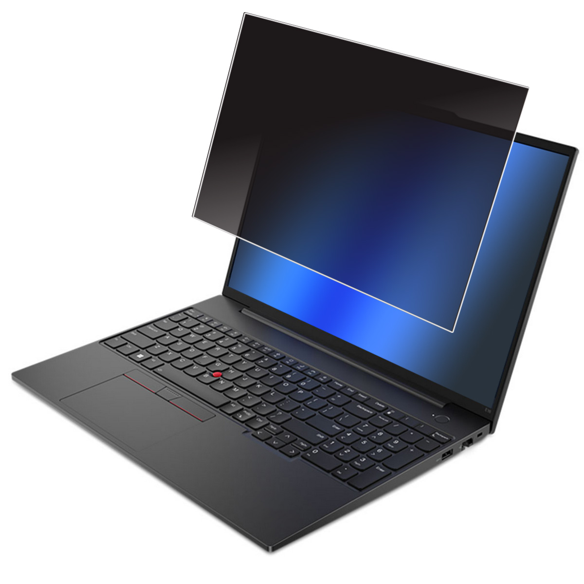 Lenovo ThinkPad E16 Gen1 2023年モデル 用 [N40] 4way のぞき見防止 プライバシー保護 画面に貼る 液晶 保護 フィルム ★ レノボ シンクパッド イーシックスティーン ジェン ワン｜モバイルマスター