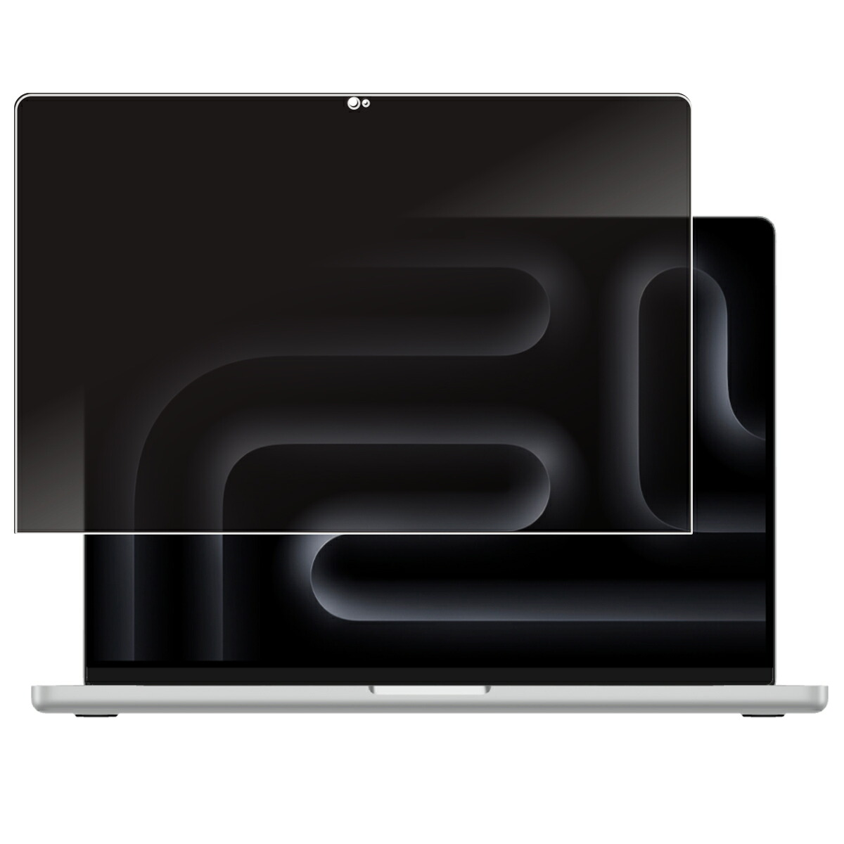 MacBook Pro 16 M4 2024 / M3 2023 用 [N40] 4way のぞき見防止 プライバシー保護 画面に貼る 液晶 保護 フィルム ★ アップル マックブック プロ エムスリー｜モバイルマスター