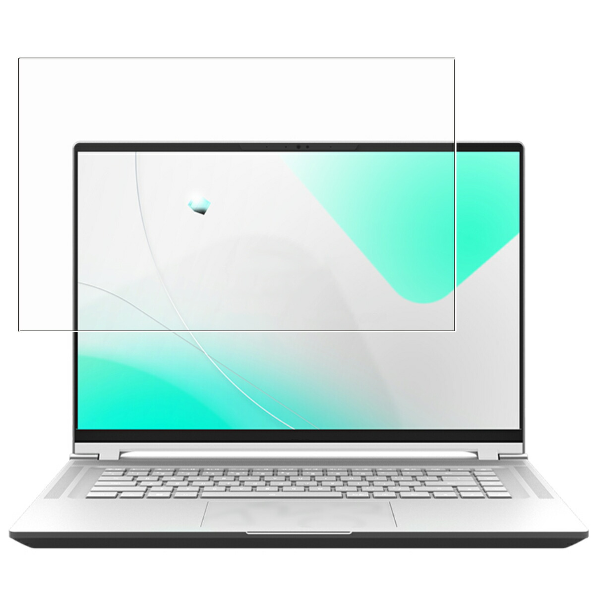 【2枚セット】GIGABYTE AERO 16 OLED (2023) 用 [N40] 超撥水 すべすべ 抗菌 抗ウイルス クリア タイプ 液晶 保護 フィルム ★ ギガバイト エアロ シックスティーン オーレッド