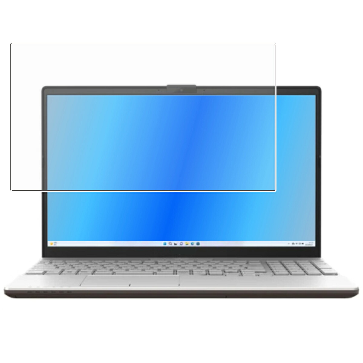 【2枚セット】Fujitsu FMV LIFEBOOK AH480/H 2023年11月モデル 用 [N40] 高機能 反射防止 スムースタッチ 抗菌 液晶 保護 フィルム ★ フジツウ エフエムブイ ライフブック