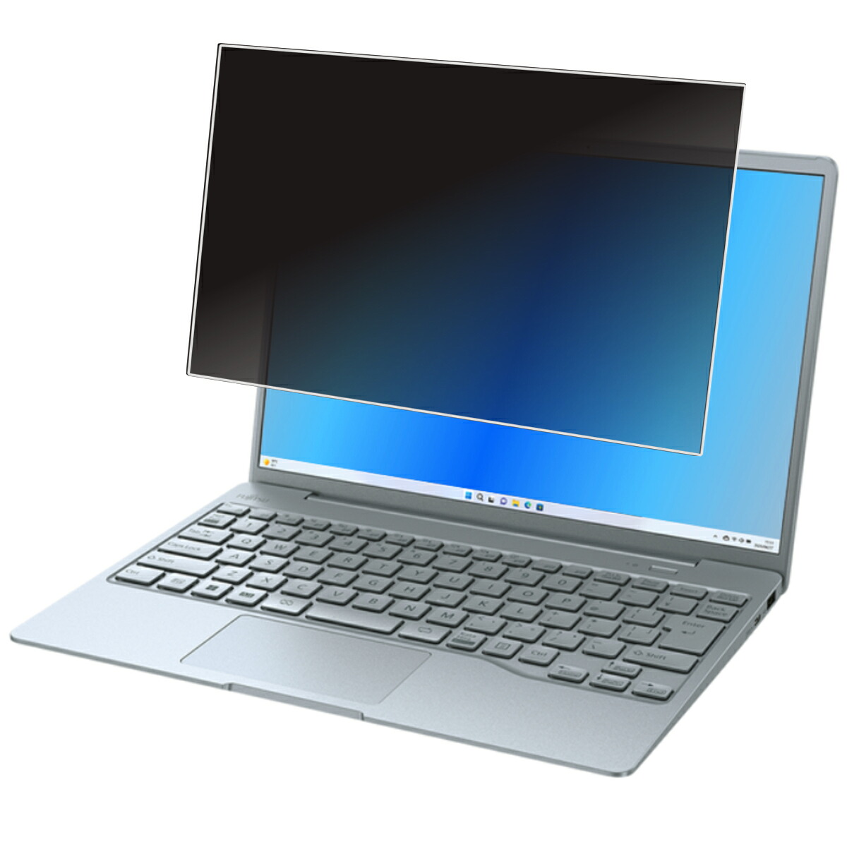 【2枚セット】Fujitsu FMV LIFEBOOK CH75/H3 WC1/H3 2023年11月モデル 用 [N30] 4way のぞき見防止 プライバシー保護 画面に貼る 液晶 保護 フィルム ★ フジツウ エフエムブイ ライフブック