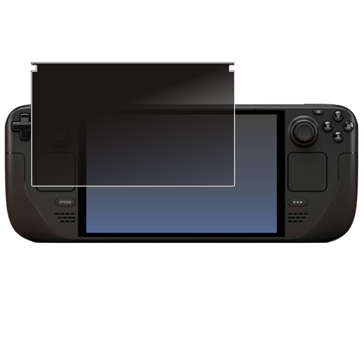 【2枚セット】Steam Deck OLED 用 [7] 4way のぞき見防止 プライバシー保護 画面に貼る 液晶 保護 フィルム ★ Valve スチーム デック オーレッド