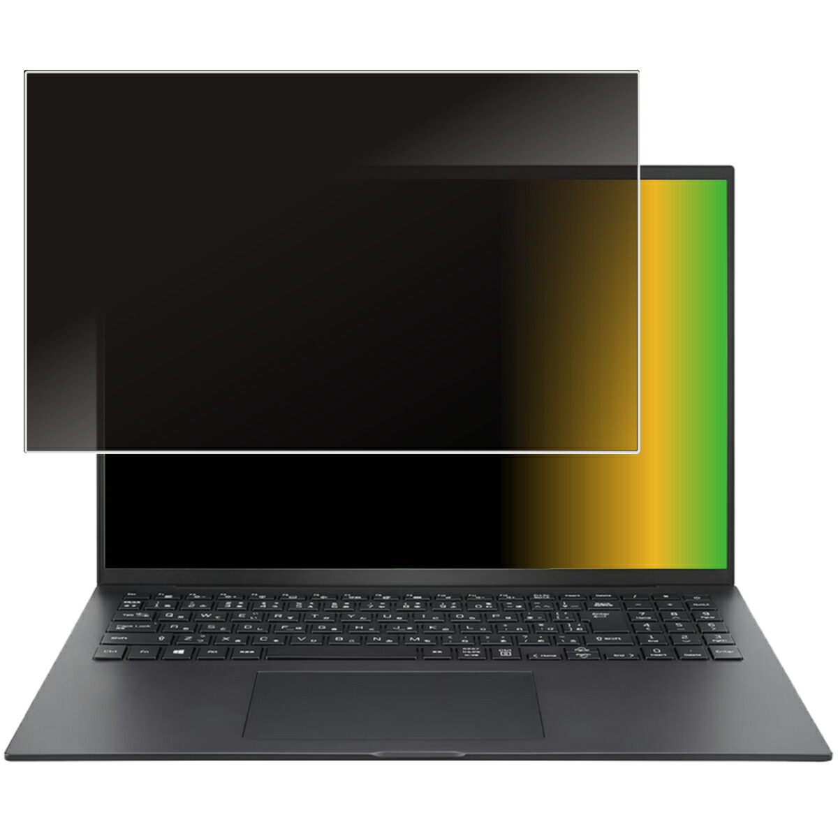 【百貨店SALE 10%OFF】LG gram 16Z90S 2024年ひな形 用 [N40] 4way のぞき見押しとどめる 非公開保護すること 画面に貼る 液晶 保護すること 写真フィルム ★ エルジー 電子工学 瓦