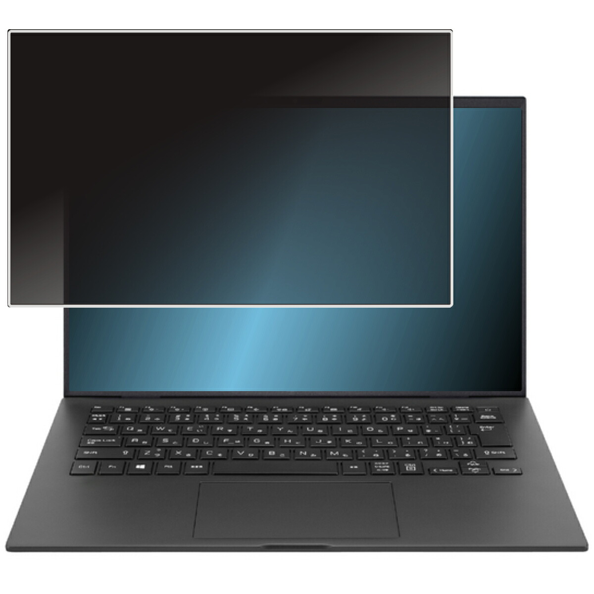 LG gram 14Z90S 2024年モデル 用 [N35] 4way のぞき見防止 プライバシー保護 画面に貼る 液晶 保護 フィルム ★ エルジー エレクトロニクス グラム