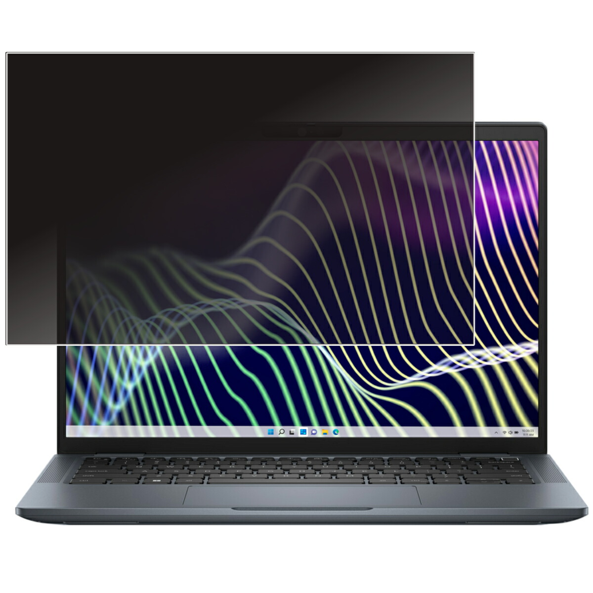 【2枚セット】Dell Latitude 7340 ULTRALIGHT 非タッチ 2023年モデル 用 [N30] 4way のぞき見防止 プライバシー保護 画面に貼る 液晶 保護 フィルム ★ デル ラティチュード ウルトラライト