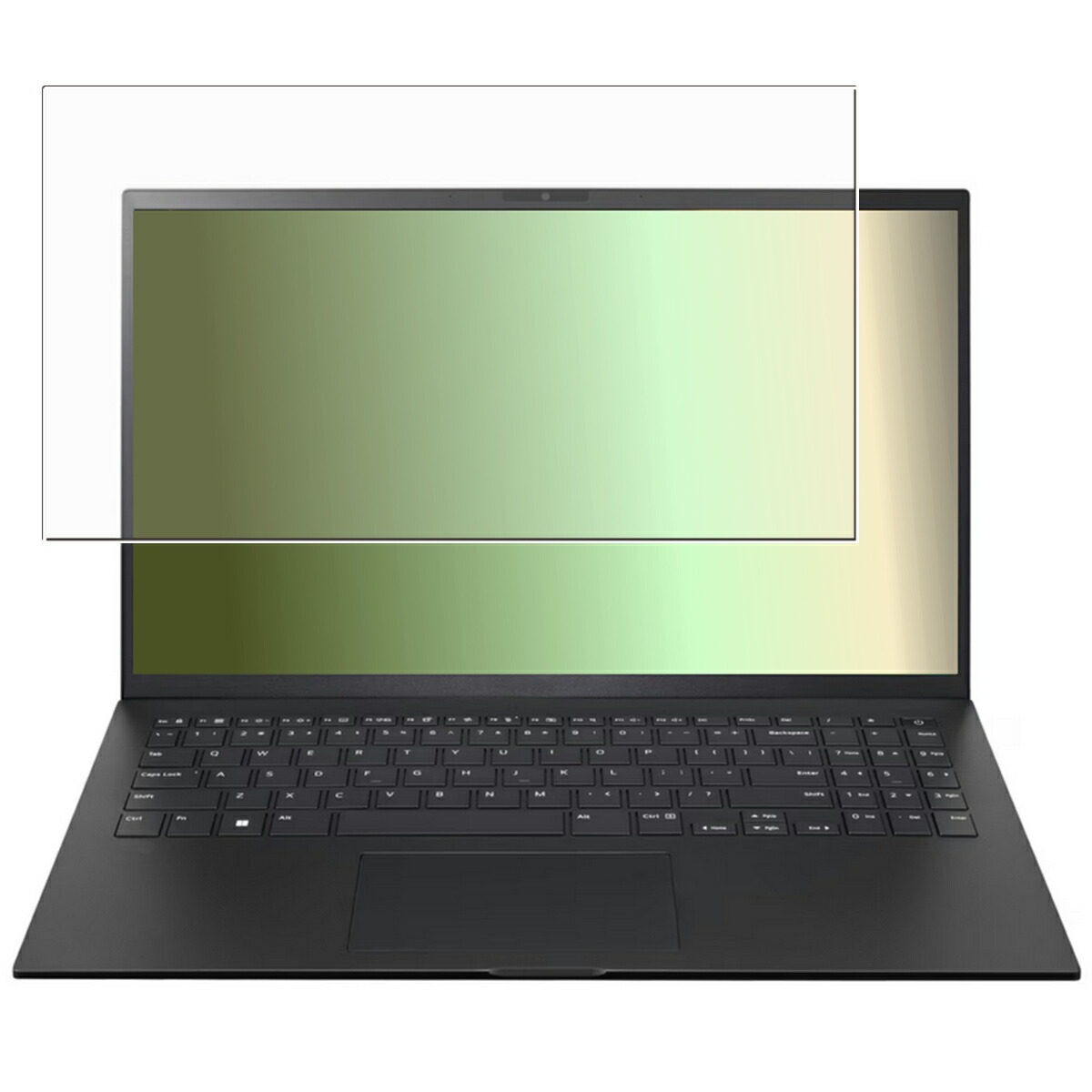 【2枚セット】LG gram 15Z90S 2024年モデル 用 [N40] 高機能 反射防止 スムースタッチ 抗菌 液晶 保護 フィルム ★ エルジー エレクトロニクス グラム