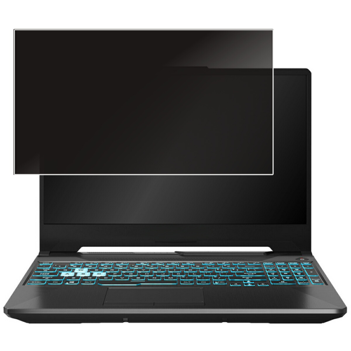 【2枚セット】【着脱式】 ASUS TUF Gaming A15 FA506 2024年モデル 用 [N40] 用 2way プライバシー保護 フィルター 着脱タイプ ★ エイスース タフ ゲーミング エーフィフティーン