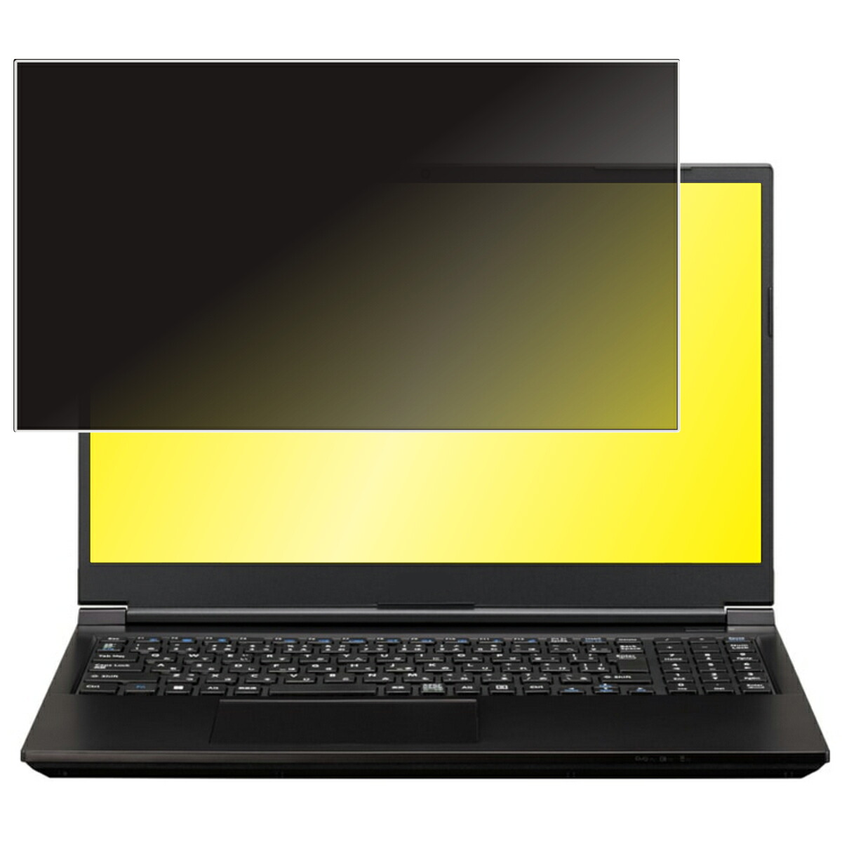mouse K5シリーズ 2024年7月モデル 用 [N40] 4way のぞき見防止 プライバシー保護 画面に貼る 液晶 保護 フィルム ★ Mouse Computer｜モバイルマスター