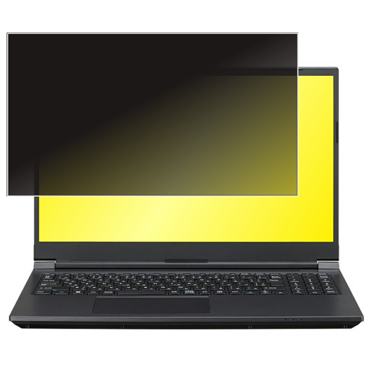 【2枚セット】【着脱式】 マウス mouse A5 2024年5月モデル 用 [N40] 用 2way プライバシー保護 フィルター 着脱タイプ ★ Mouse Computer エーファイブ