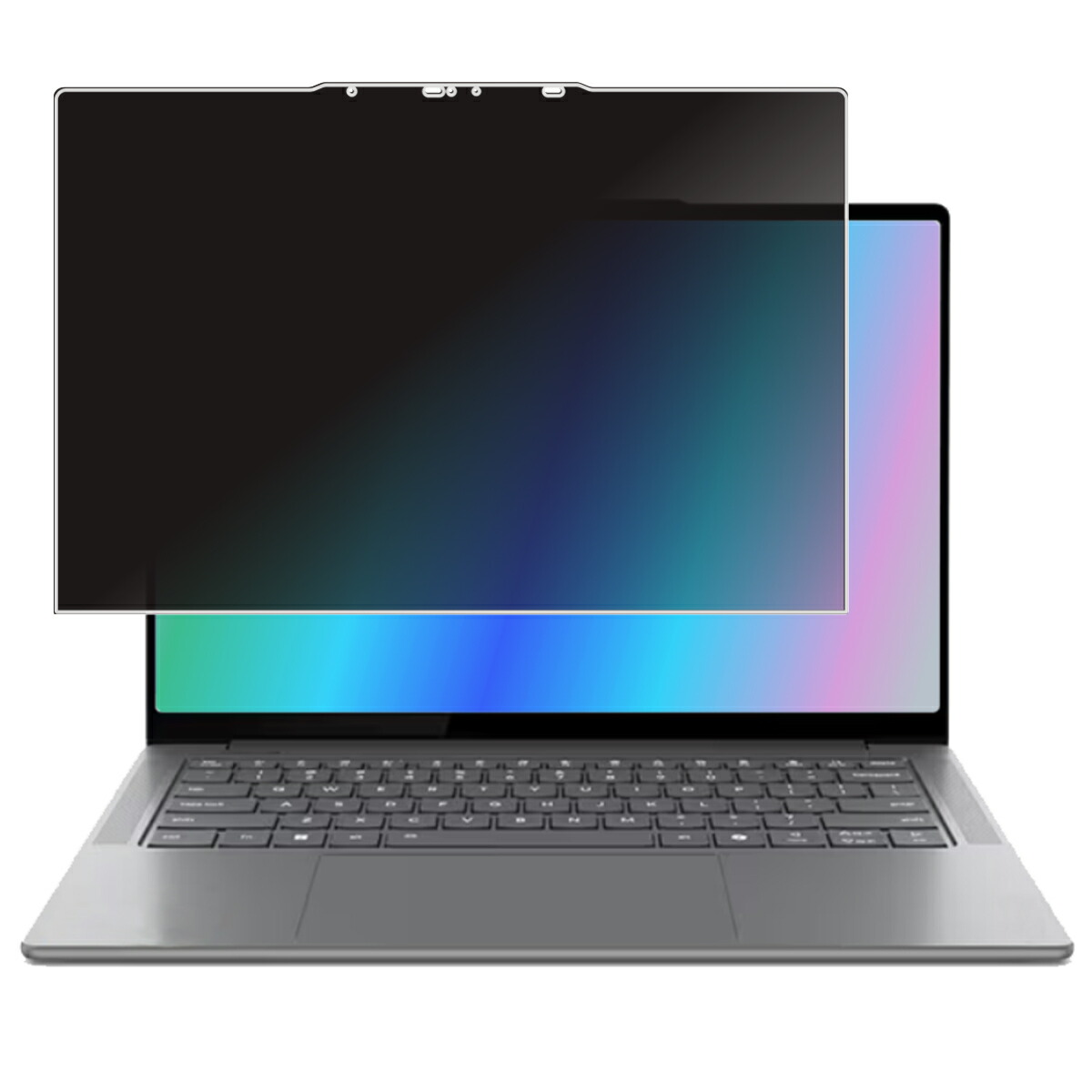 【2枚書き割り】Lenovo Yoga Pro 7 Gen 9  14.5in 2024年ひな形 用 [N35] 4way のぞき見押しとどめる 非公開保護すること 画面に貼る 液晶 保護すること 写真フィルム ★ レノボ 瑜伽 労働者階級 七つ ジェンツナイン