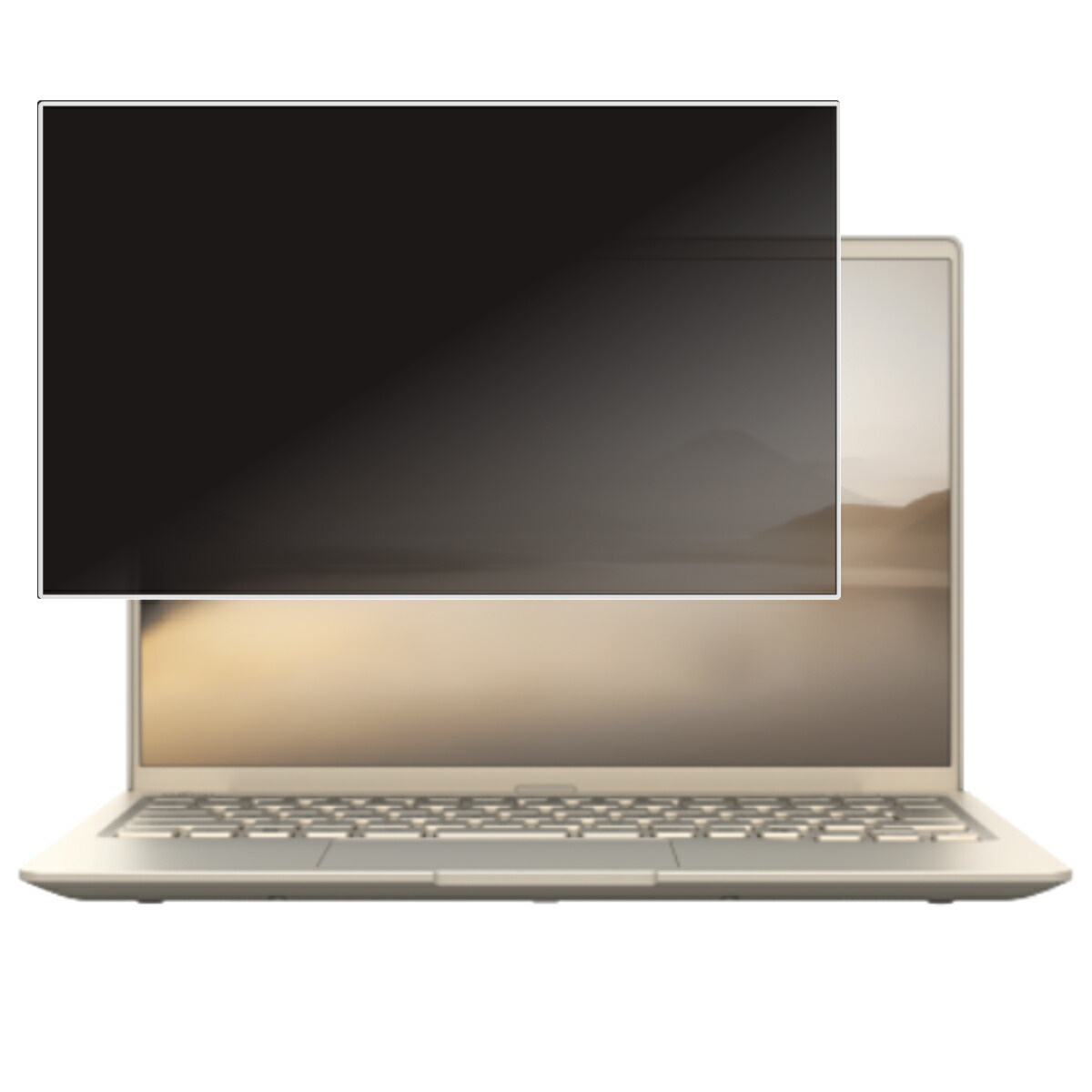 【2枚書き割り】Fujitsu FMV LIFEBOOK MH55/J3 WMB/J3 2024年10月ひな形 用 [N35] 4way のぞき見押しとどめる 非公開保護すること 画面に貼る 液晶 保護すること 写真フィルム ★ フジツウ エフエムブイ 生命現象読みもの