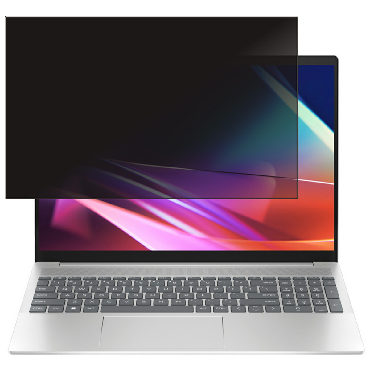 【2枚セット】【着脱式】 HP Pavilion Plus 16-ab 16-ab1000 16インチ 用 [N40] 用 2way プライバシー保護 フィルター 着脱タイプ ★ エイチピー パビリオン プラス