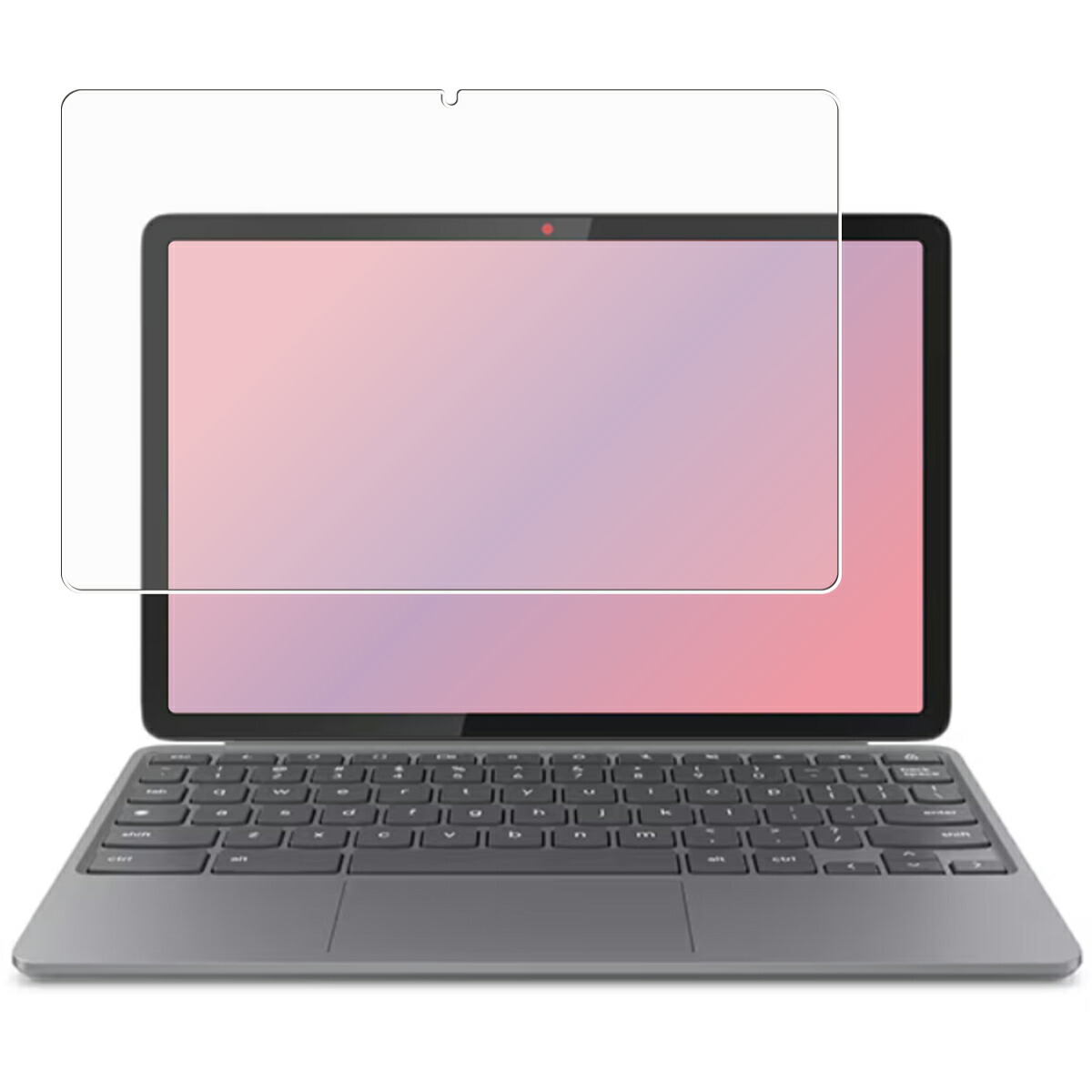 【2枚セット】Lenovo Chromebook Duet Gen 9 10.95型 2024年モデル 用 [10] 安心の5大機能 衝撃吸収 ブルーライト カット 液晶 保護 フィルム 反射防止 抗菌 気泡レス ★ レノボ クロームブック デュエット ジェン ナイン