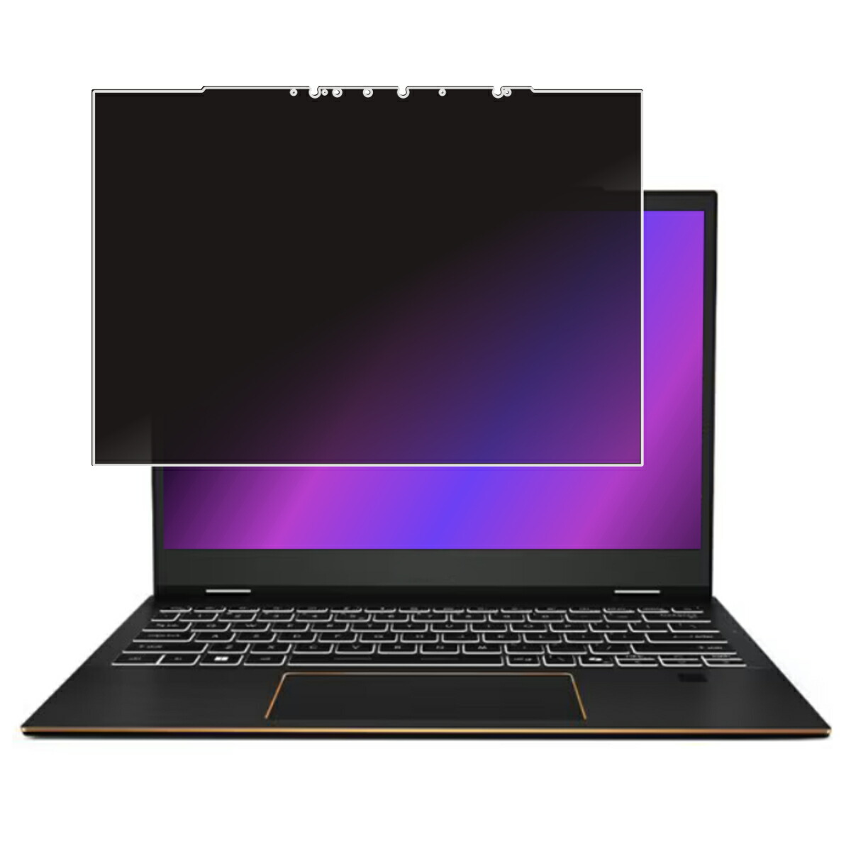 【2枚書き割り】MSI Summit 13 人工知能学＋ Evo A2 2024年真似形 用 [N35] 4way のぞき見押しとどめる 秘め事防御すること 画面に貼る 液晶 防御すること 写真フィルム ★ エムエスアイ 首脳会談 サー青二才 エーアイ 足し加える エボ エーツー