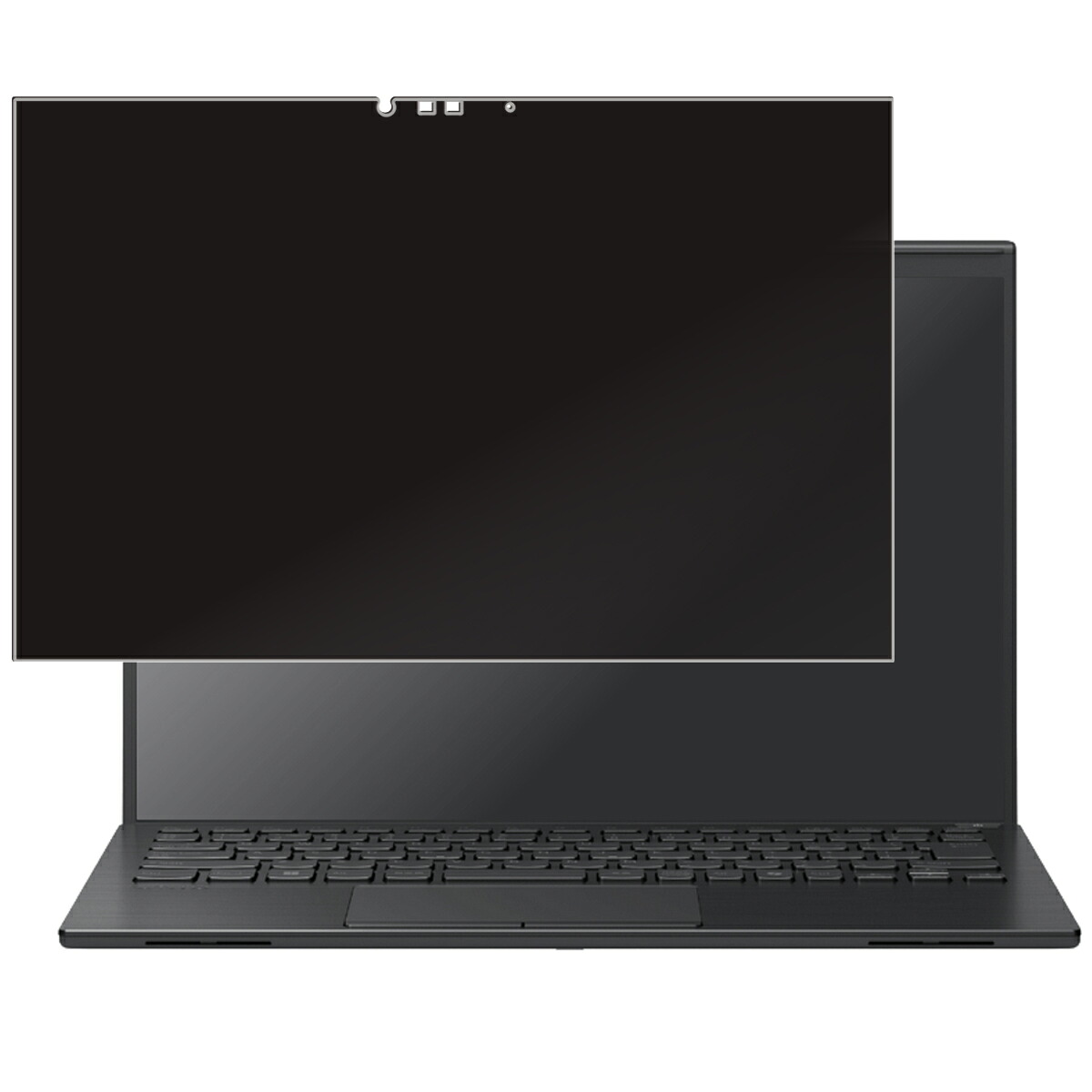 【2枚書き割り】VAIO SX14-R VJS4R18 2024年グレアモデル 用 [N35] 4way のぞき見押しとどめる 非公開保護すること 画面に貼る 液晶 保護すること 写真フィルム ★ バイオ