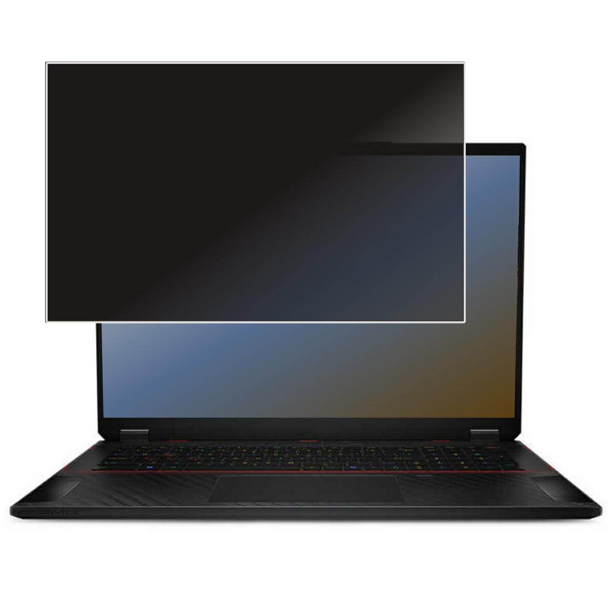 【2枚セット】【着脱式】 MSI Stealth 18 Mercedes-AMG Motorsport A1V 2024年モデル 用 [400-280] 用 2way プライバシー保護 フィルター 着脱タイプ ★ エムエスアイ ステルス エイティーン メルセデス エーエムジー モータースポーツ