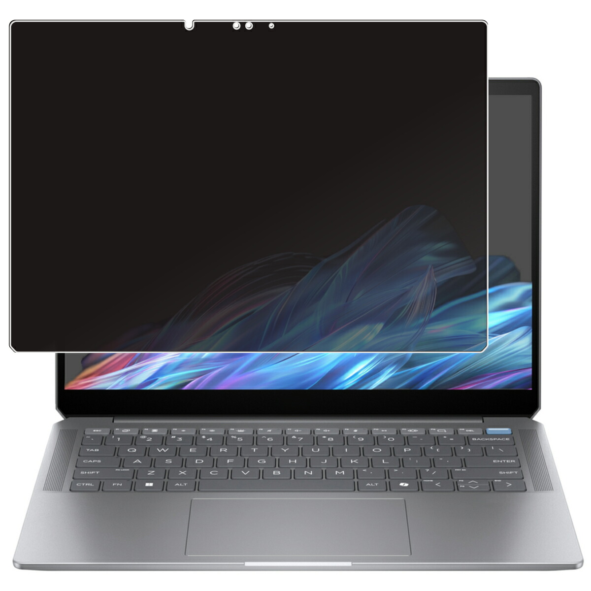【2枚書き割り】HP OmniBook Ultra 14 14-fd 2024年ひな形 用 [N35] 4way のぞき見押しとどめる 非公開保護すること 画面に貼る 液晶 保護すること 写真フィルム ★ オムニブック ウルトラ フォーティーン