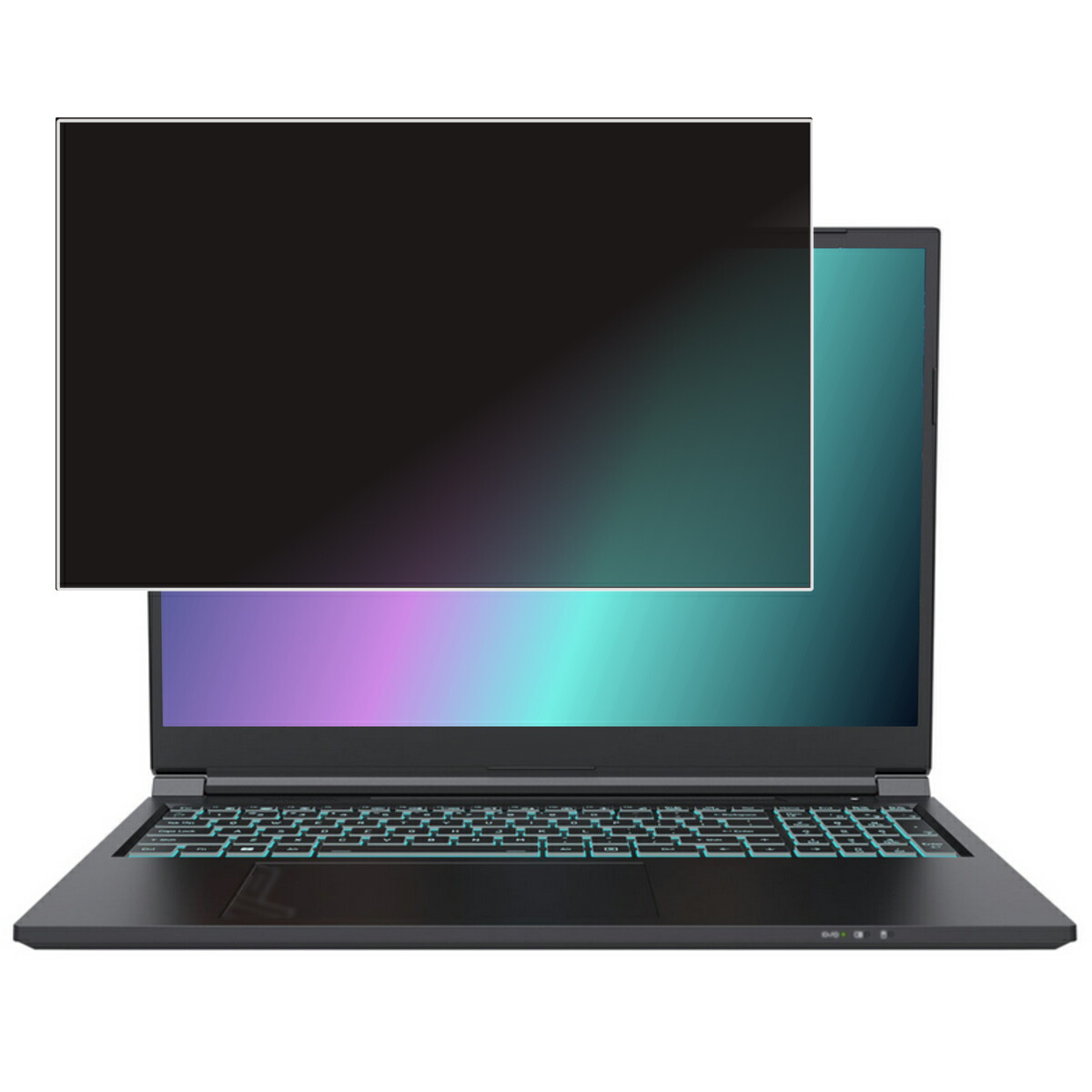 【2枚セット】【着脱式】 GIGABYTE G6 (2024) 用 [N40] 用 2way プライバシー保護 フィルター 着脱タイプ ★ ギガバイト ジーシックス