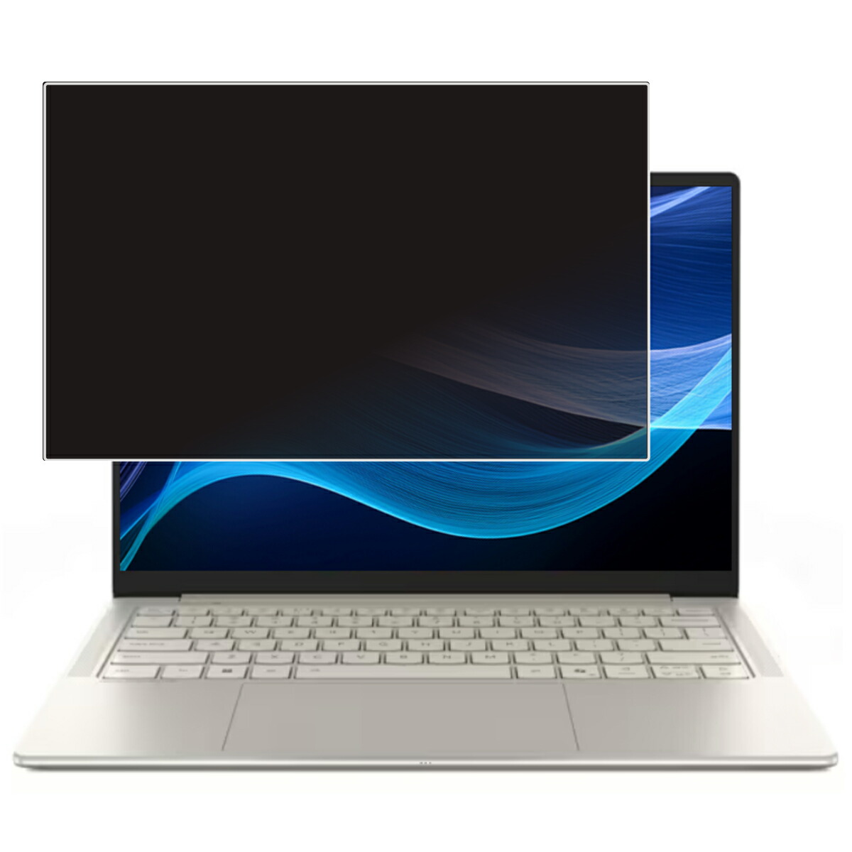 Lenovo Yoga Slim 7i AuraEdition Gen10 14型 2025年モデル 用 [N35] 4way のぞき見防止 プライバシー保護 画面に貼る 液晶 保護 フィルム ★ レノボ ヨガ スリム セブンアイ オーラ エディション ジェンテン