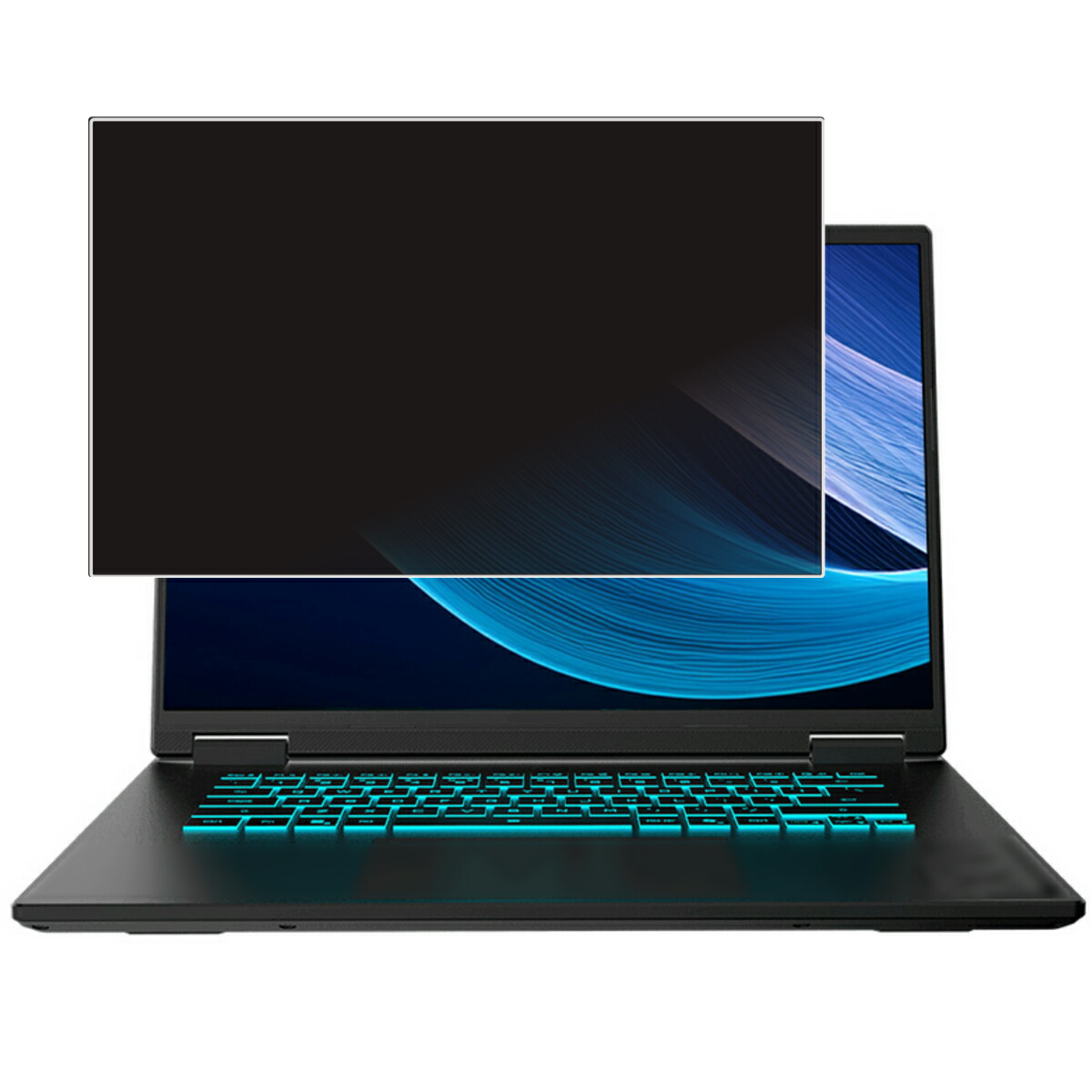 【2枚セット】GIGABYTE GAMING A16 GA6H 2025年モデル 用 [N40] 4way のぞき見防止 プライバシー保護 画面に貼る 液晶 保護 フィルム ★ ギガバイト ゲーミング エーシックスティーン