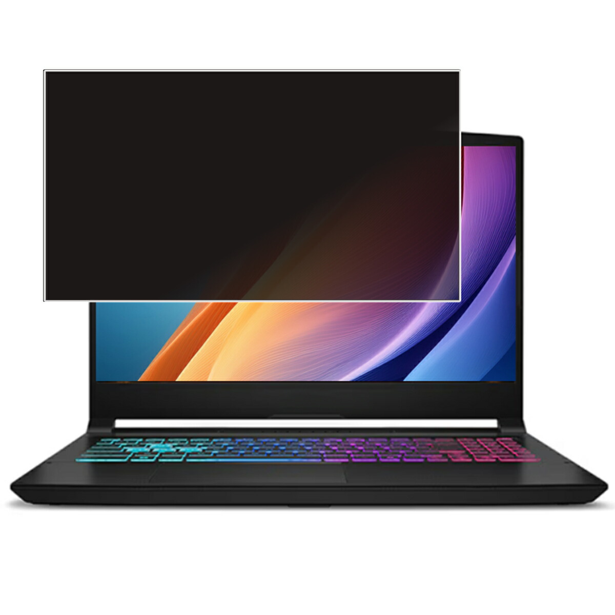 【2枚セット】MSI Katana 15 HX B14W 2025年モデル 用 [N40] 4way のぞき見防止 プライバシー保護 画面に貼る 液晶 保護 フィルム ★ エムエスアイ カタナ フィフティーン エイチエックス