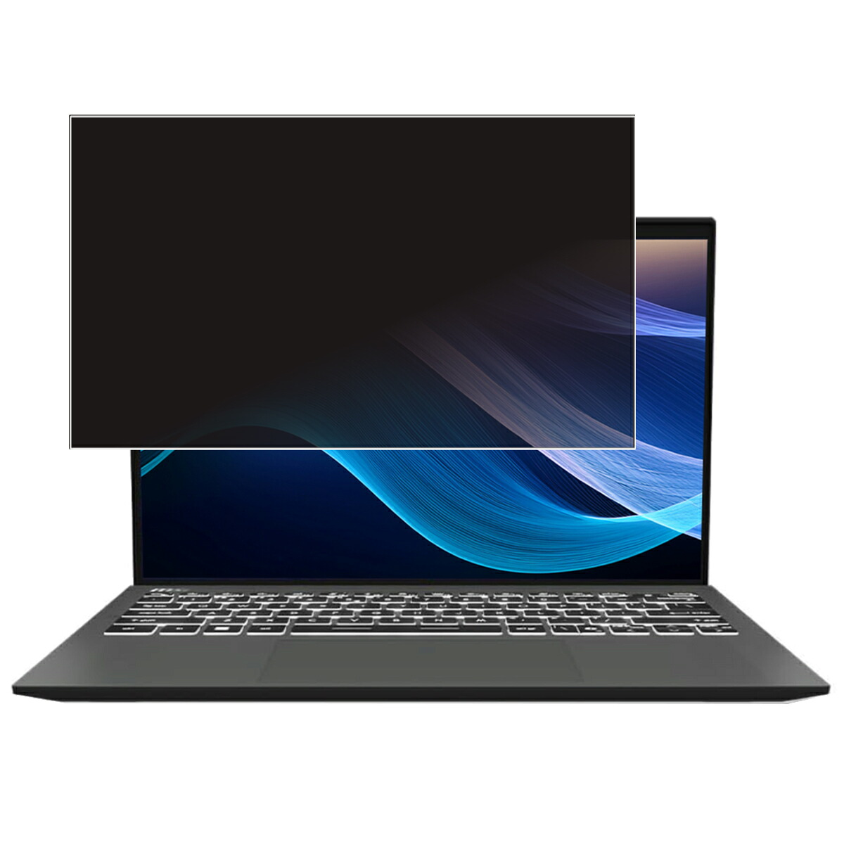 【2枚セット】MSI Prestige 13 AI Evo A2HM 2025年モデル 用 [N30] 4way のぞき見防止 プライバシー保護 画面に貼る 液晶 保護 フィルム ★ エムエスアイ プレステージ サーティーン エーアイ イーヴォ エーツーエイチエム