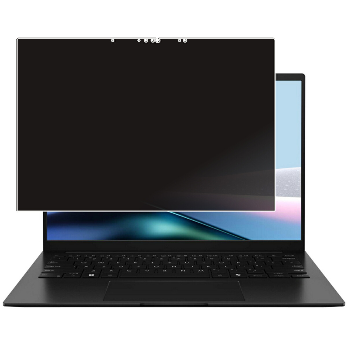 【2枚書き割り】ASUS Zenbook 14 OLED UM3406GA 2026年ひな形 用 [N35] 4way のぞき見押しとどめる 非公開保護すること 画面に貼る 液晶 保護すること 写真フィルム ★