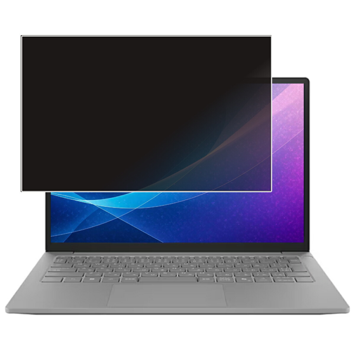 【2枚セット】Lenovo J13 2025年モデル 用 [N30] 4way のぞき見防止 プライバシー保護 画面に貼る 液晶 保護 フィルム ★ レノボ ジェイサーティーン