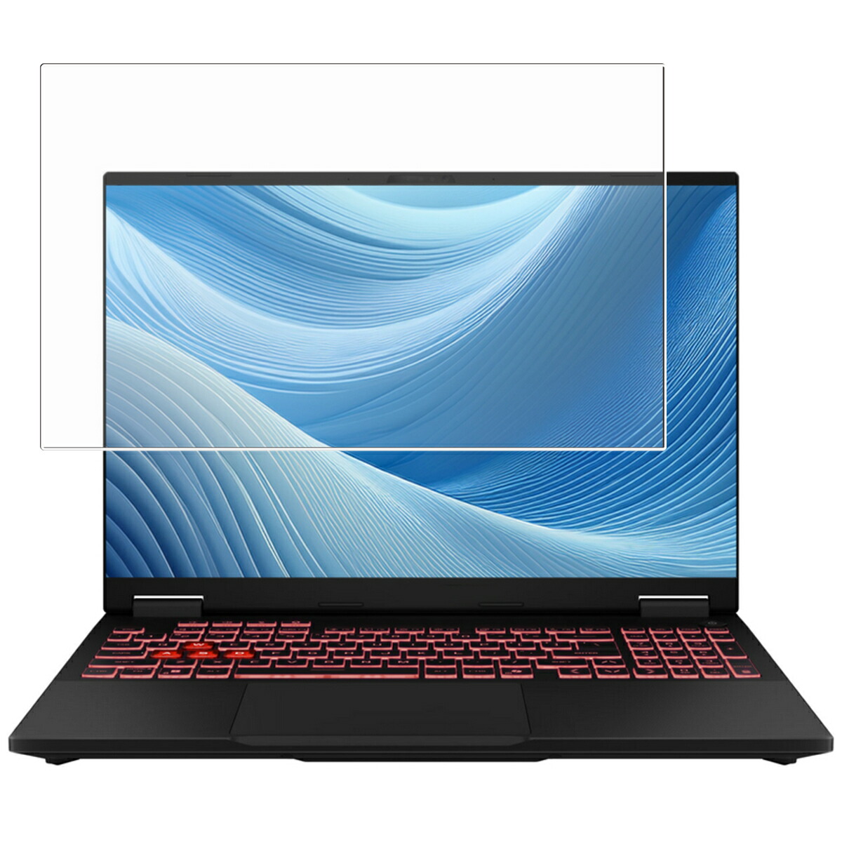 【2枚セット】ASUS TUF Gaming A16 FA608U 2026年モデル 用 [N40] 安心の5大機能 衝撃吸収 ブルーライト カット 液晶 保護 フィルム 反射防止 抗菌 気泡レス ★ エイスース タフ ゲーミング エーシックスティーン
