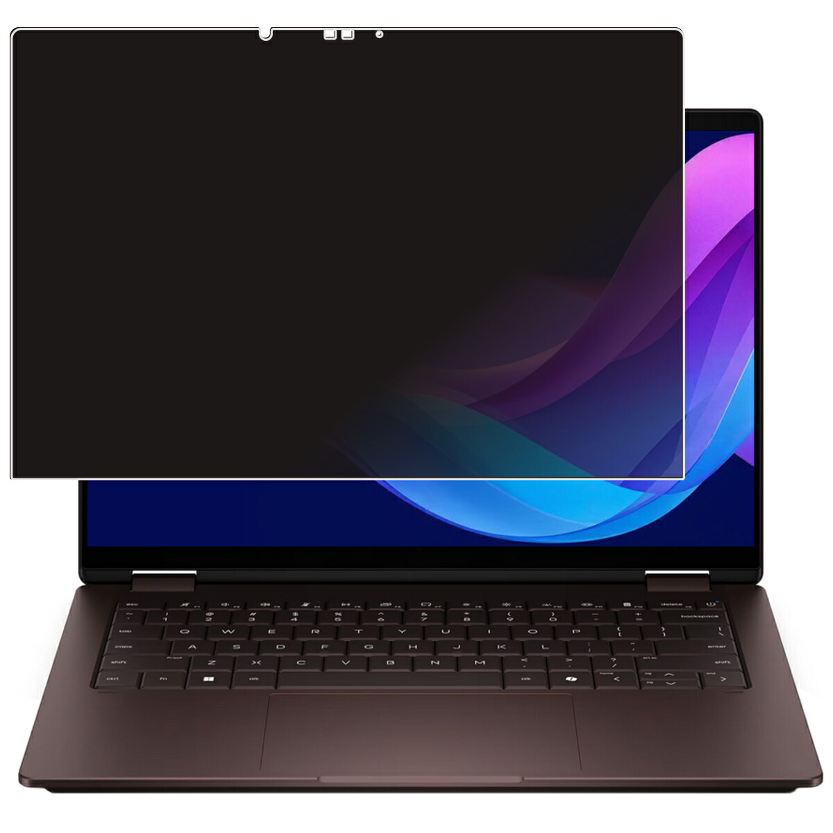 【2枚仕掛ける】HP OmniBook X Flip 14-kb 14-キロサイクル 2026年青写真 用 [N35] 2way のぞき見押しとどめる 秘め事保護すること せつ然たる手合い 画面に貼る 液晶 保護すること 写真フィルム ★ エイチピー オムニブック エックス フリップ