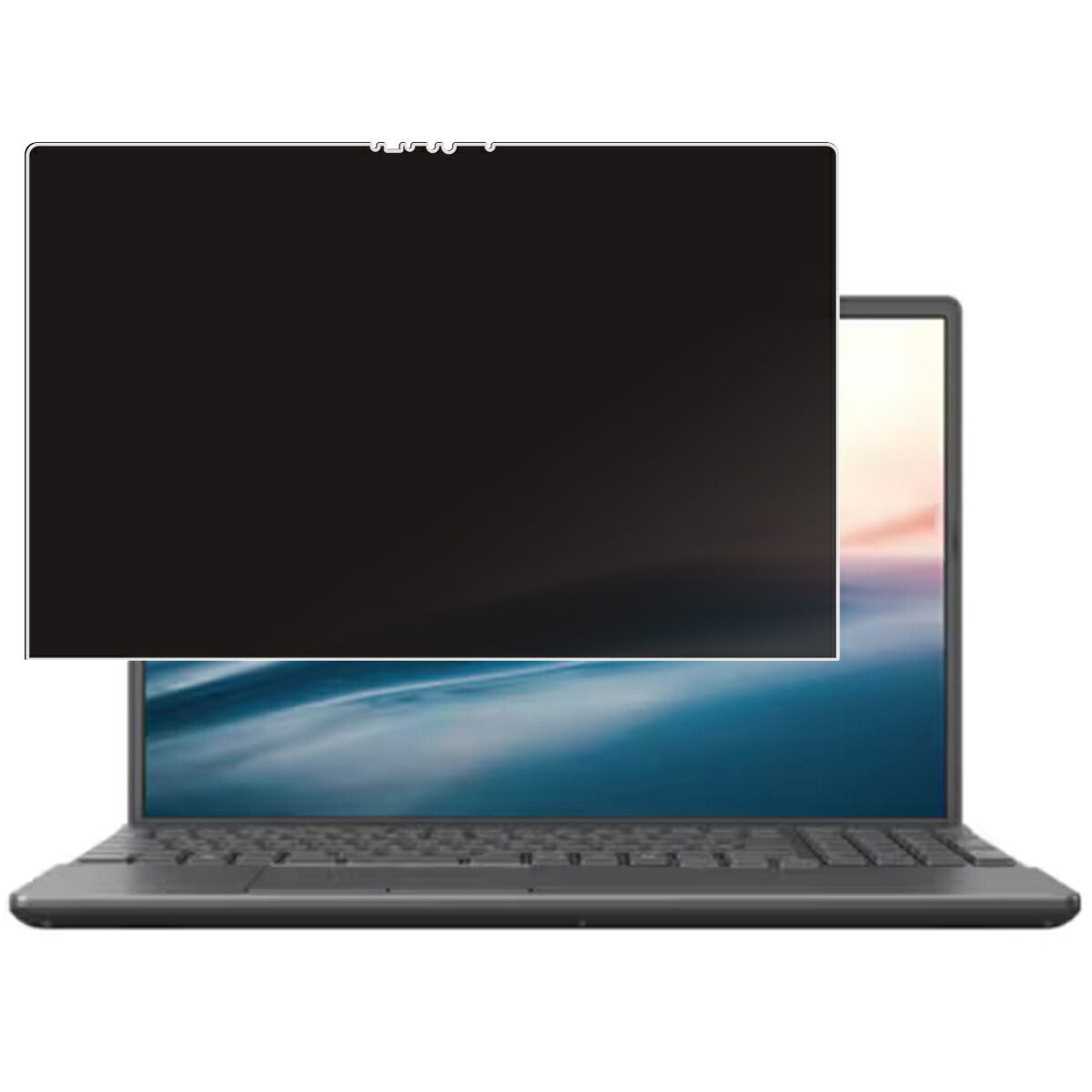 Fujitsu FMV Note A A77-L2 A75-L2 A53-L2 2026年モデル 用 [N40] 4way のぞき見防止 プライバシー保護 画面に貼る 液晶 保護 フィルム ★ フジツウ エフエムブイ ノート エー｜モバイルマスター