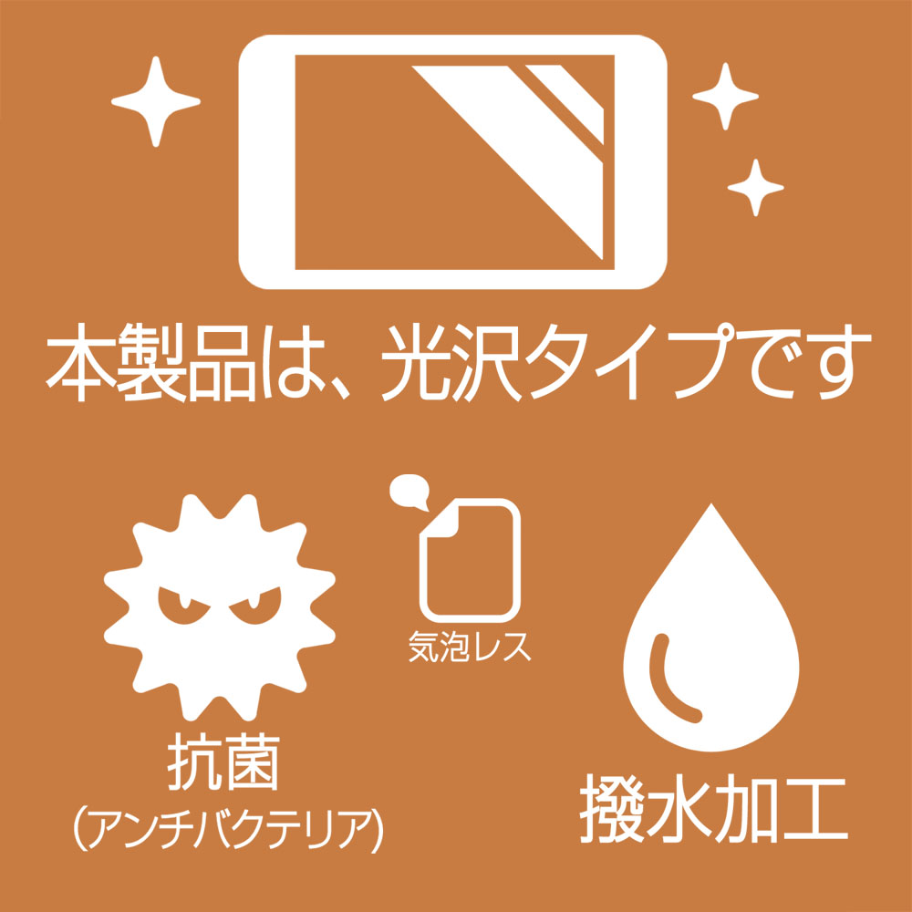 イクリプス Avn Ls02 用 クリア 抗菌 すべすべ 超撥水 抗ウイルス