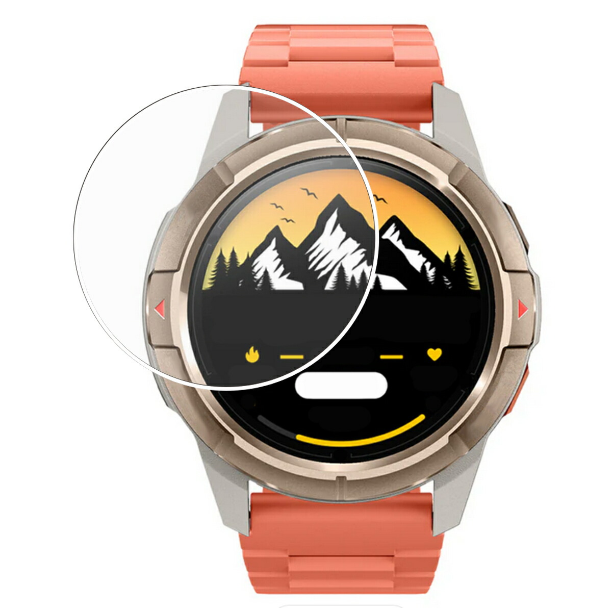 楽天市場】Mibro Watch GS Explorer 液晶保護 フィルム 強化ガラス と