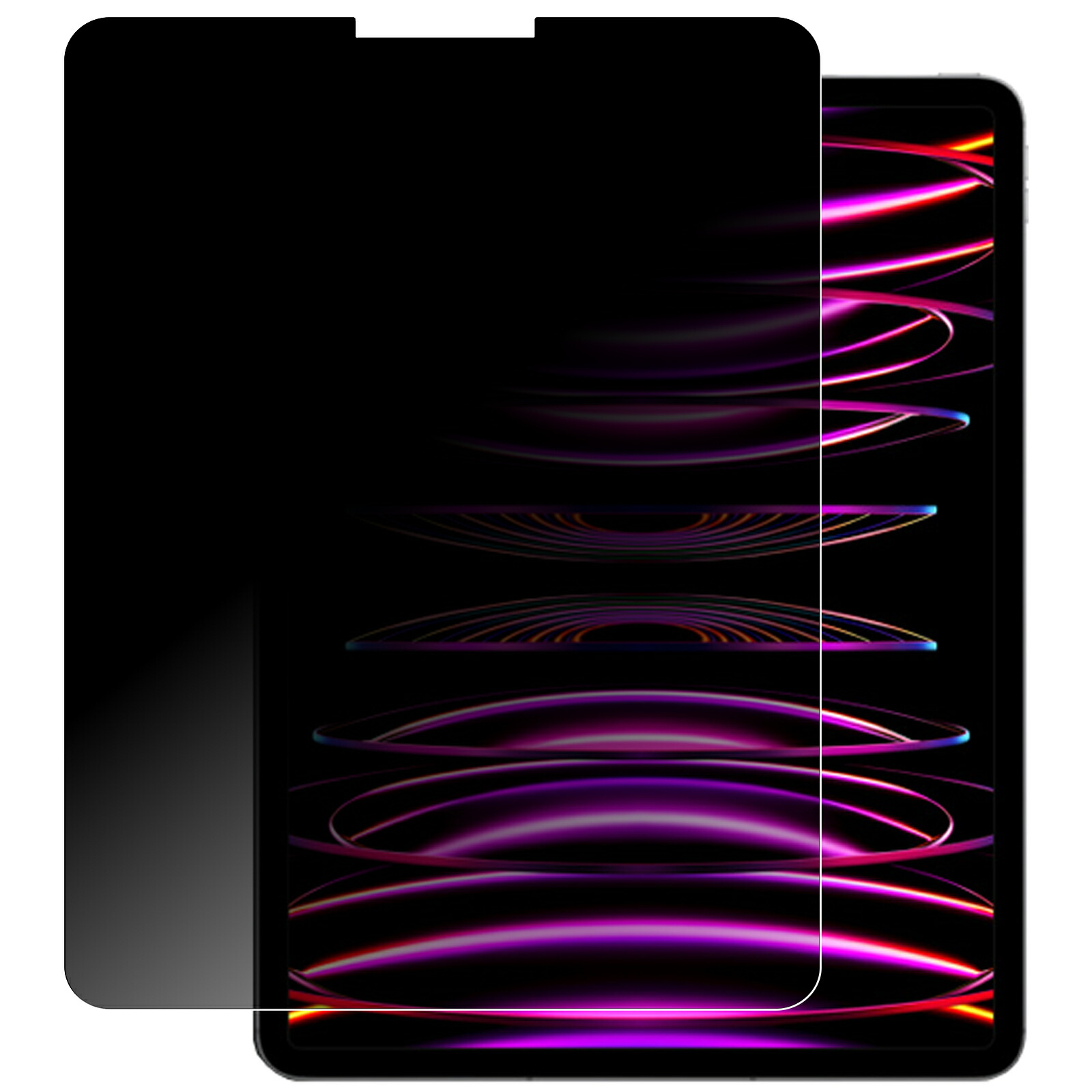 【百貨店SALE 10%OFF】iPad Pro 12.9 第6時人 M2 2022 用 [N35] 4way のぞき見押しとどめる 非公開保護すること 液晶 保護すること 写真フィルム ★ Apple アイパッド 労働者階級 エムツー