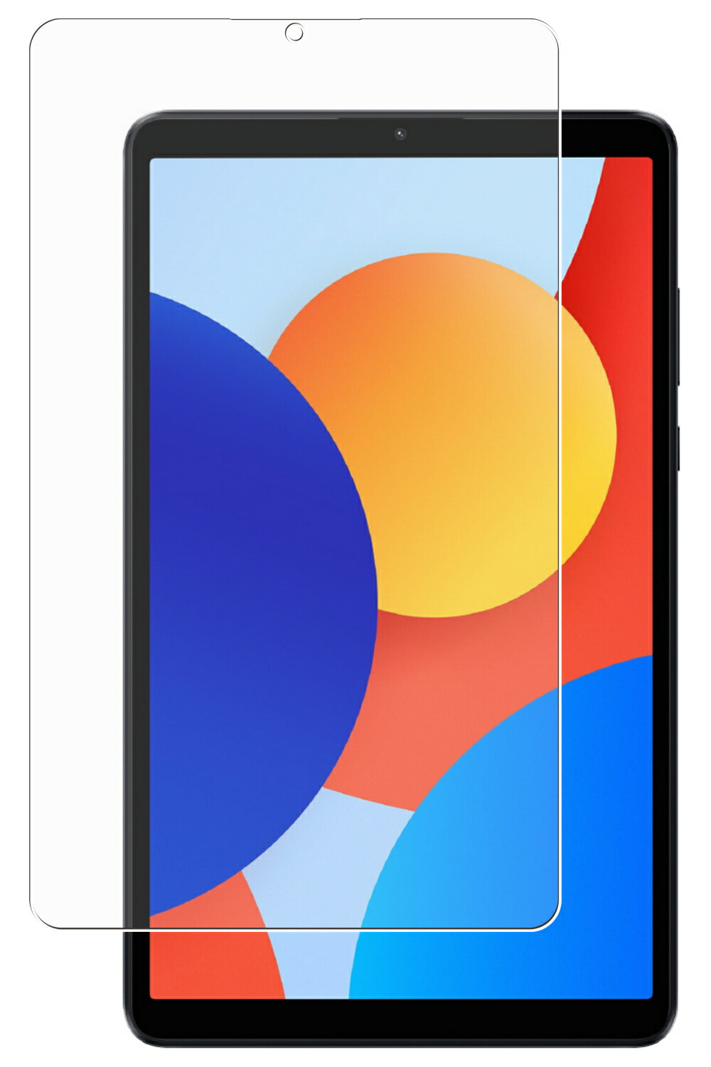 【2枚セット】Xiaomi Redmi Pad SE 8.7 用 [8] 安心の5大機能 衝撃吸収 ブルーライト カット 液晶 保護 フィルム 反射防止 抗菌 気泡レス ★ シャオミ レッドミー パッド エスイー