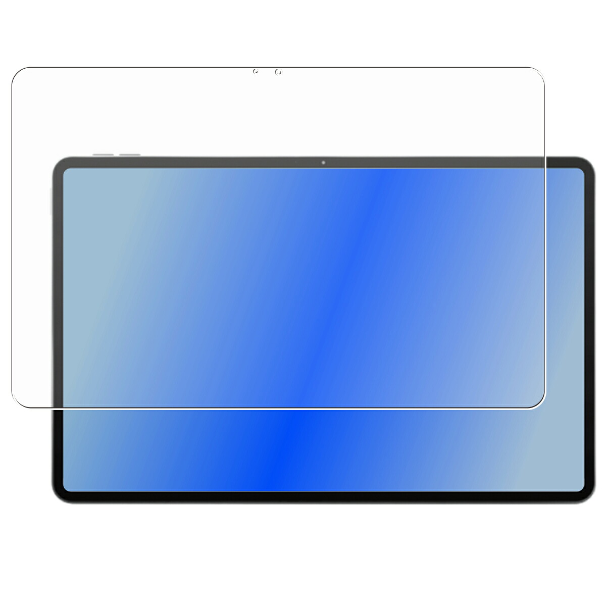 【2枚セット】aiwa tab WS12 用 [N30] 安心の5大機能 衝撃吸収 ブルーライト カット 液晶 保護 フィルム 反射防止 抗菌 気泡レス ★ アイワ タブ